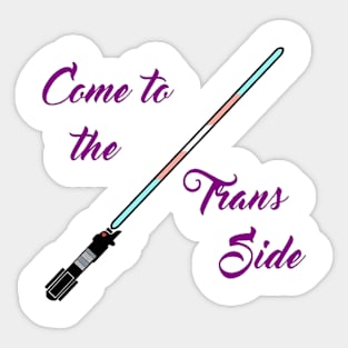 The Trans Side Sticker